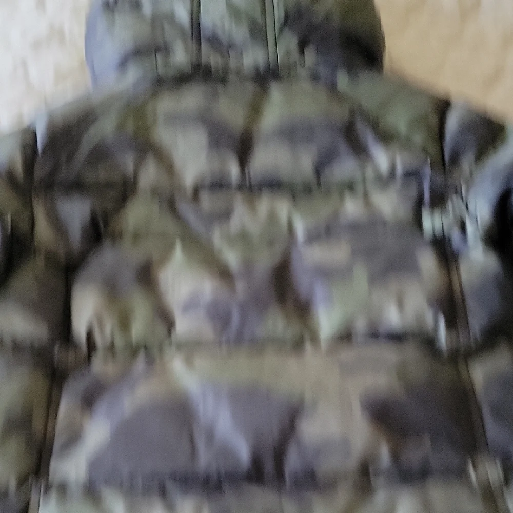 S13 Kids Camouflage Puffer Jacket- READ